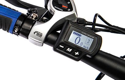 Crussis e-Savela 1.6 Ladies Electric Trek Bike (2021) controls