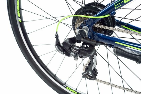 Crussis e-Cross 1.6-S Hybrid Electric Trek Bike (2021) gears