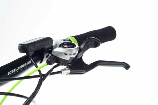Crussis e-Cross 1.6-S Hybrid Electric Trek Bike (2021) controls