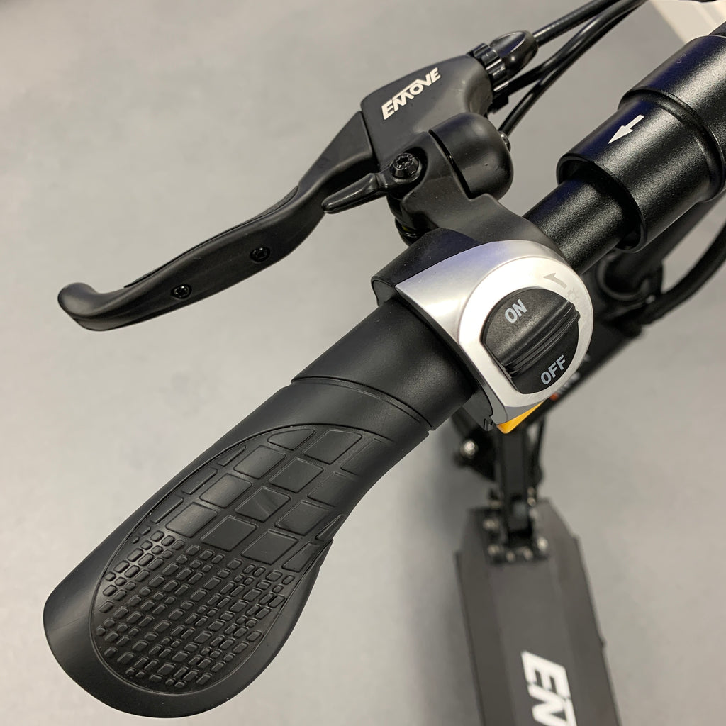Emove Touring Electric Scooter controls