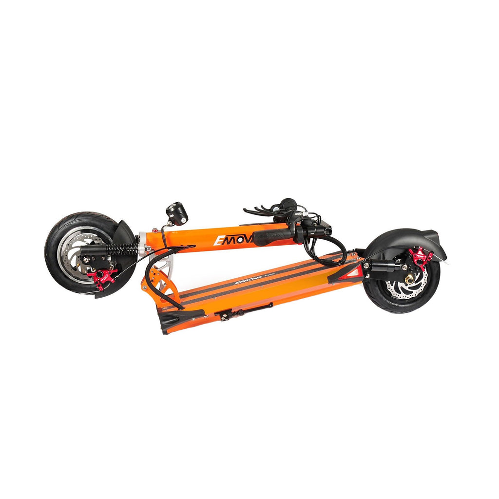 EMOVE CRUISER 52V 1600W DUAL SUSPENSION ELECTRIC SCOOTER (2021 Model) folded