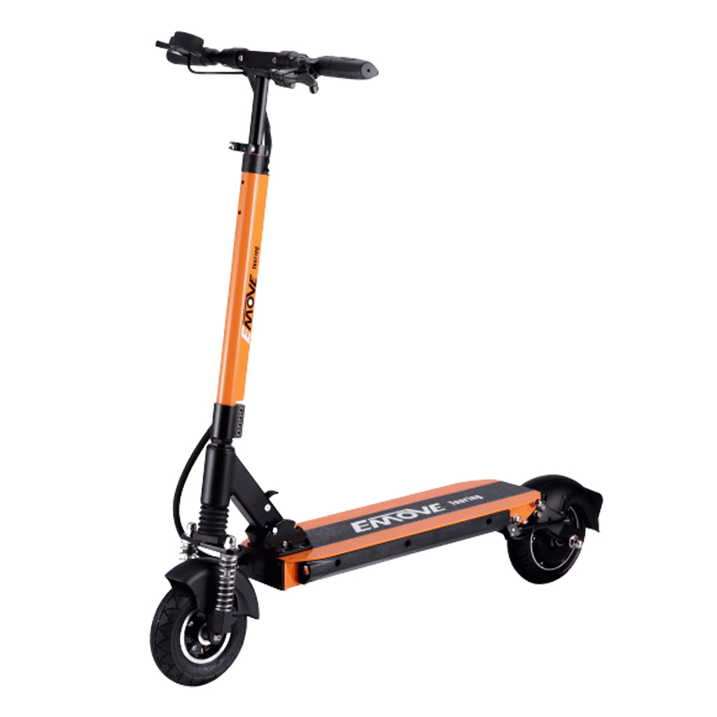 Emove Touring Electric Scooter orange and black